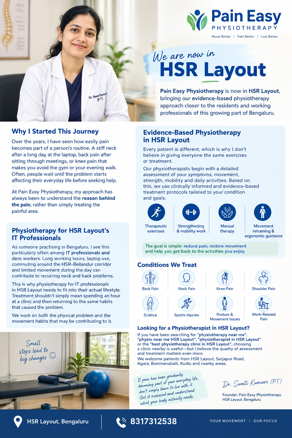 Physiotherapy in HSR Layout | Pain Easy Physiotherapy